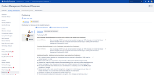 Positioning and market message for different persona and countries on one place.