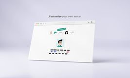 🤖 Avatar Builder: allows users to customize their own avatar, with the custom avatar builder