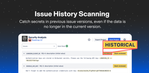 Scan Project History to Catch Secrets in Previous Versions