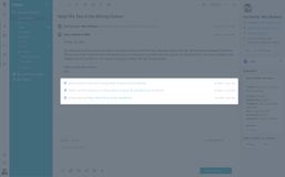 Receive updates on Jira issues within the linked Groove conversation.