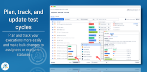 Plan and report your testing by organizing your test cases with test cycles