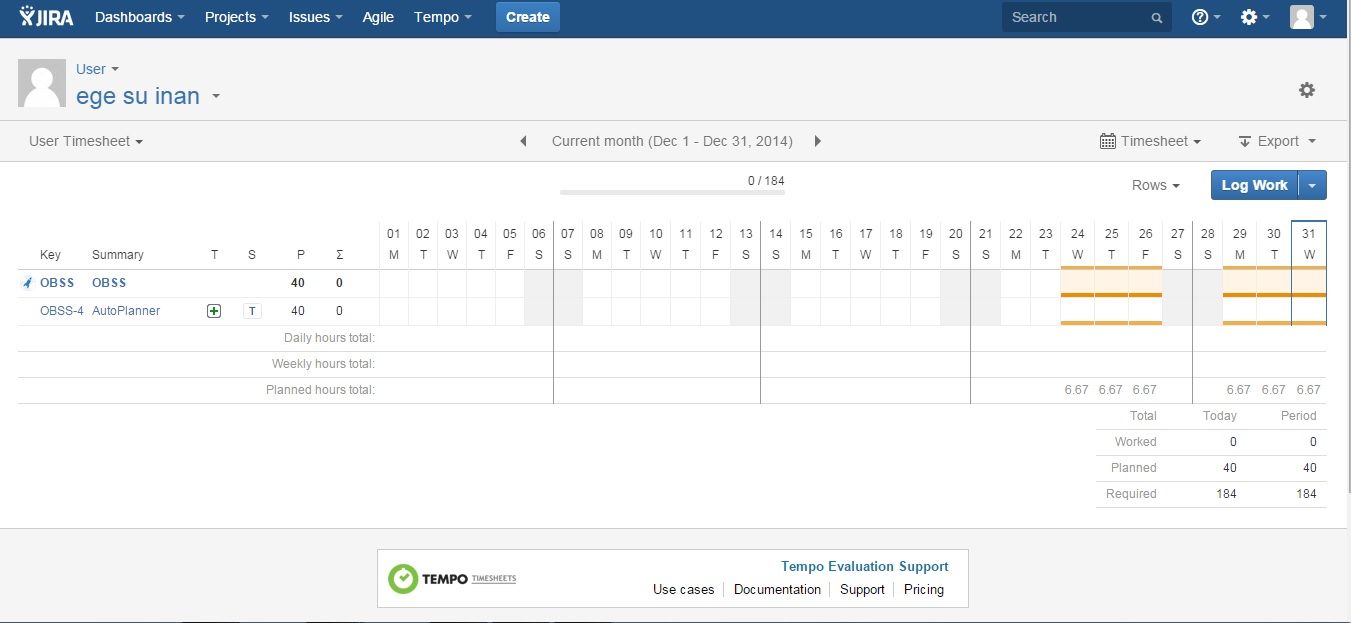 Sync between Jira issues and TEMPO calendar