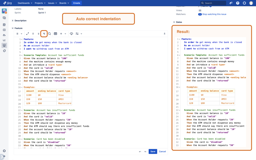 Automatically correct indentation