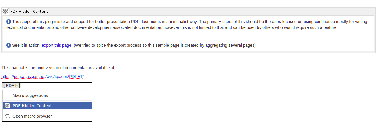 PDF Hidden Content (No print)