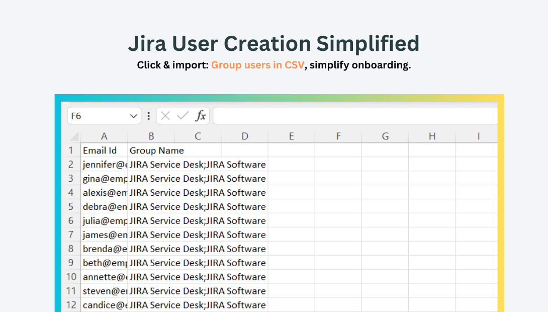 Jira User Creation Simplified