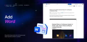Bring Word documents into Confluence and keep important content in context