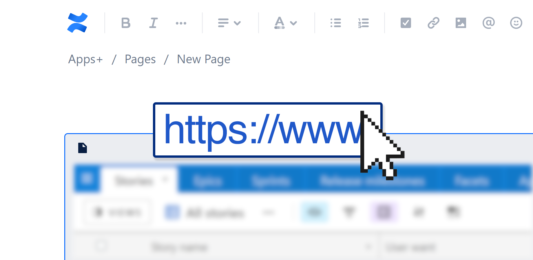 Copy-paste shared links to instantly embed