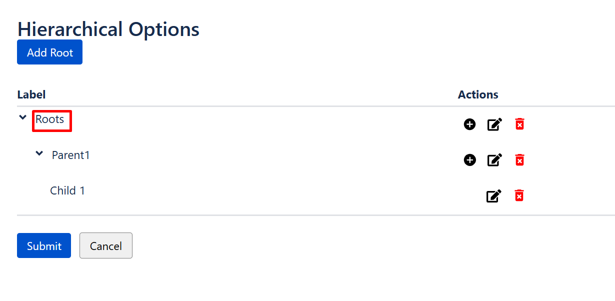 Easily Configure Hierarchical Options