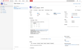 When you share a HYFY video into Jira, your team sees a thumbnail of the video and a link to play it.  HYFY also captures the screen resolution and browser details used in the recording automatically in the issue.