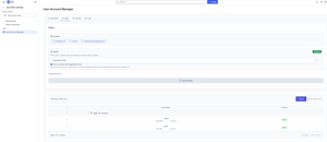 Users tab with customers and organizations only filter enabled on Jiraproject50, showing org10 with 97 members, two individual customers user11 and user1 with a export button and pagination for customer list