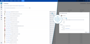 Add user profile details for Jira Service Management Customers as a Jira Management Desk agent
