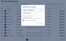 Add to groups