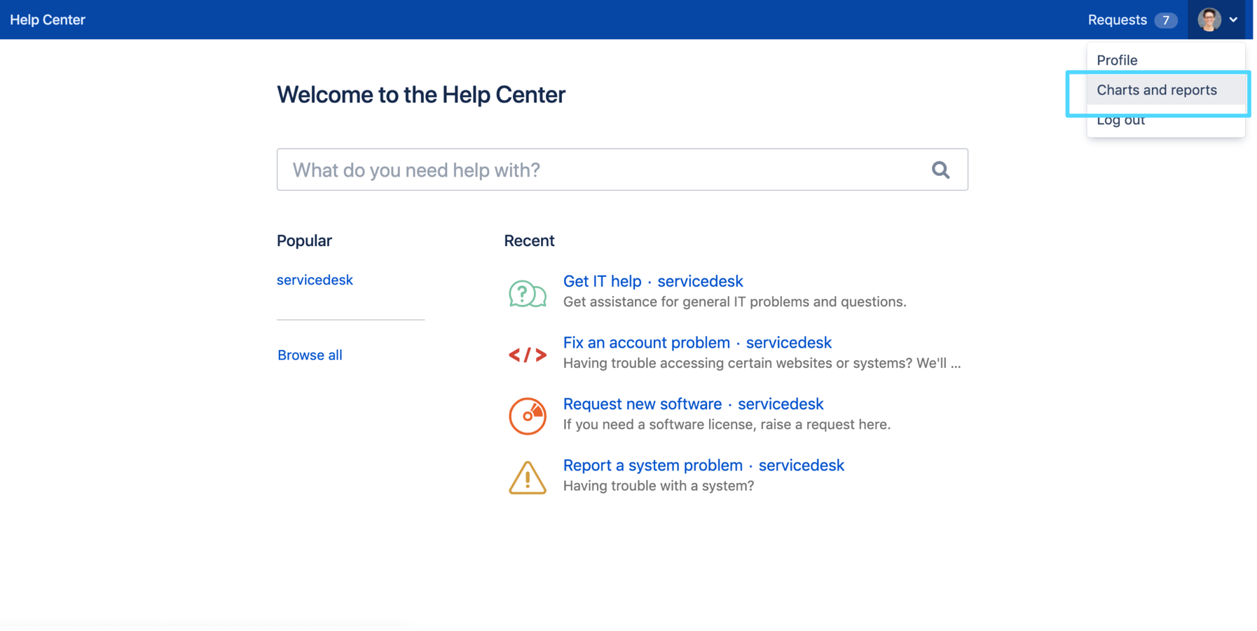Enable your customers to view your standardised reports right within Jira Service Desk Customer Portal.