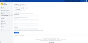 Refine scanning options (folders to exclude, technologies, etc.).