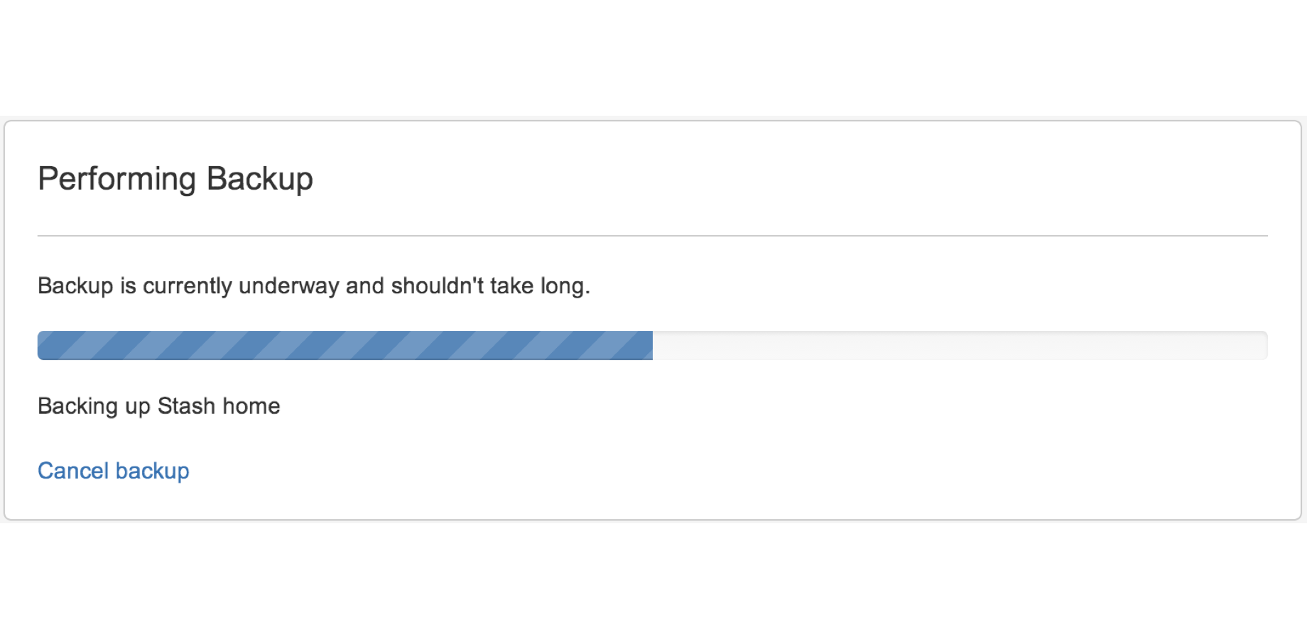 At a glance status