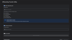 Review the departing user’s Jira assets before choosing a successor