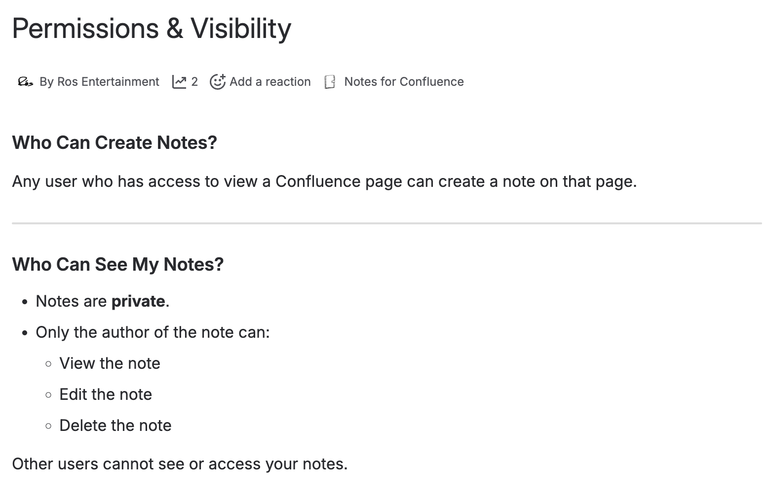Keep Pages Clean and Uncluttered