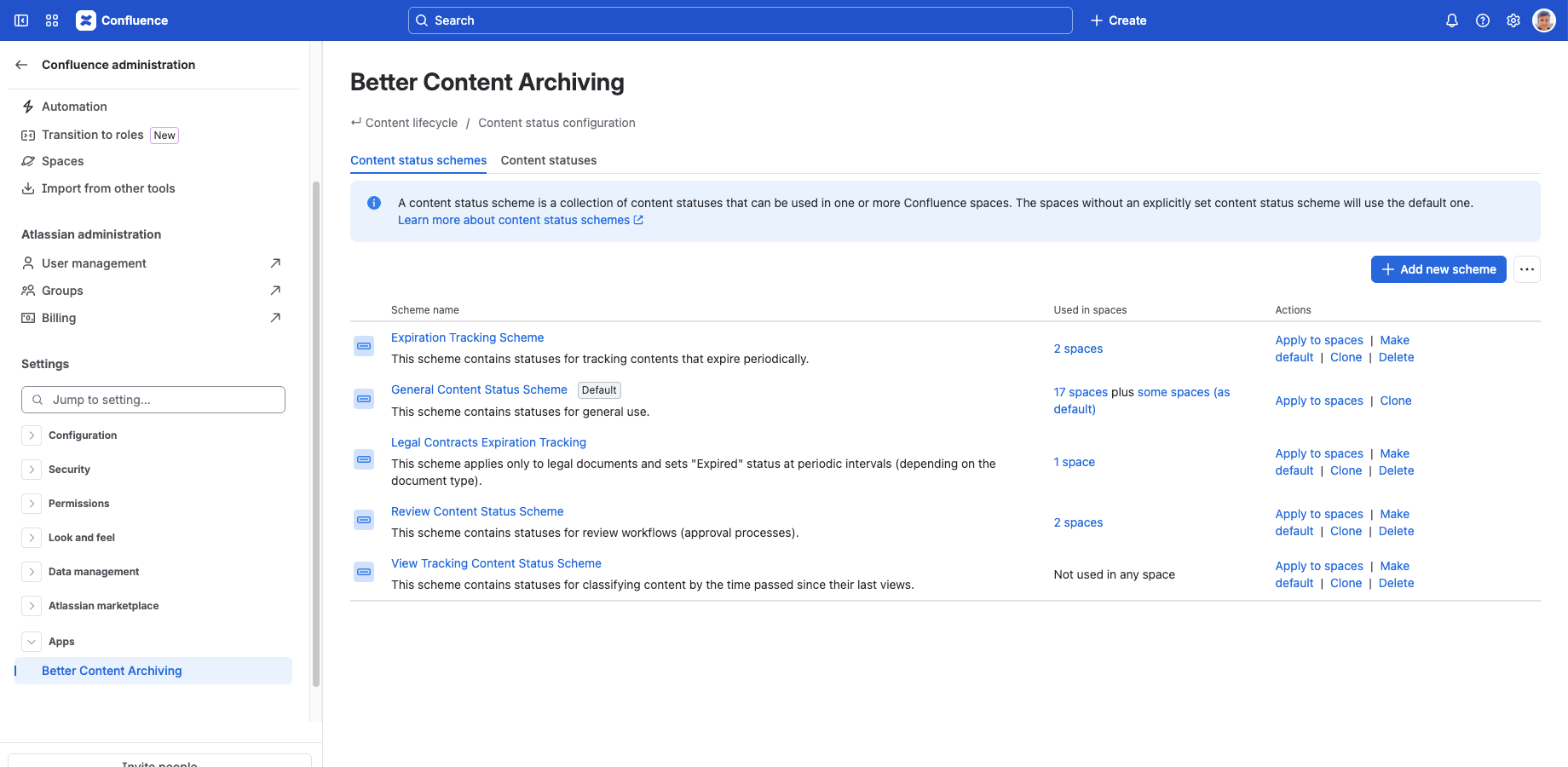 Automatic review workflows notify all stakeholders, encouraging an update. Reviews are triggered by view tracking, expiration tracking or manually added status. Implement a better daily digest email with status changes!
