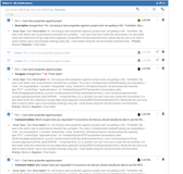 Avoid cluttering you email inbox by getting notifications within Jira. Mark as read and delete as required. New items are added as they occur.