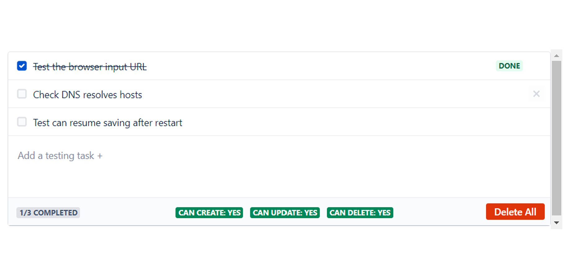 Improve testers life with clear tasks 🚀
