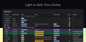 Choose from beautiful light and dark themes. Available in JXL for Jira Cloud as well as JXL for Jira Data Center.