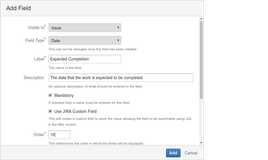 Adding a date field