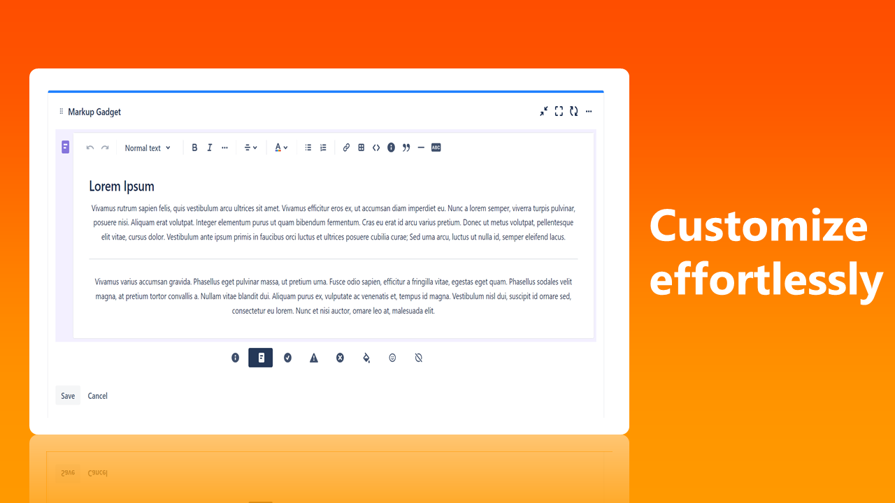 👋 Advanced customization