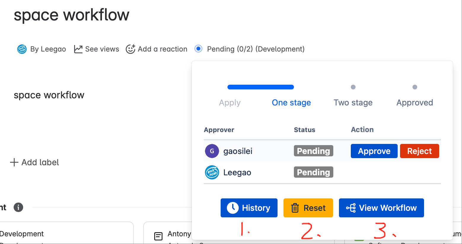 Multi-stage approval process automation