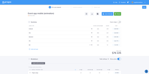 Proposal summary