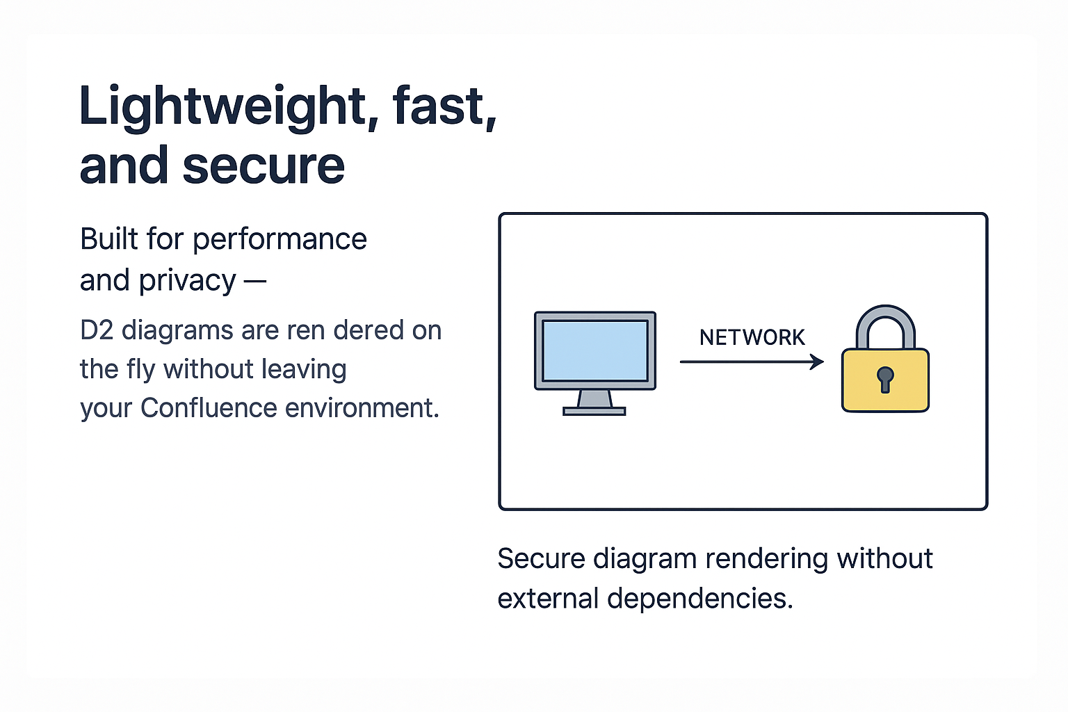Lightweight, fast, and secure