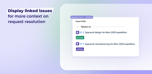 Show linked Jira issues for more context