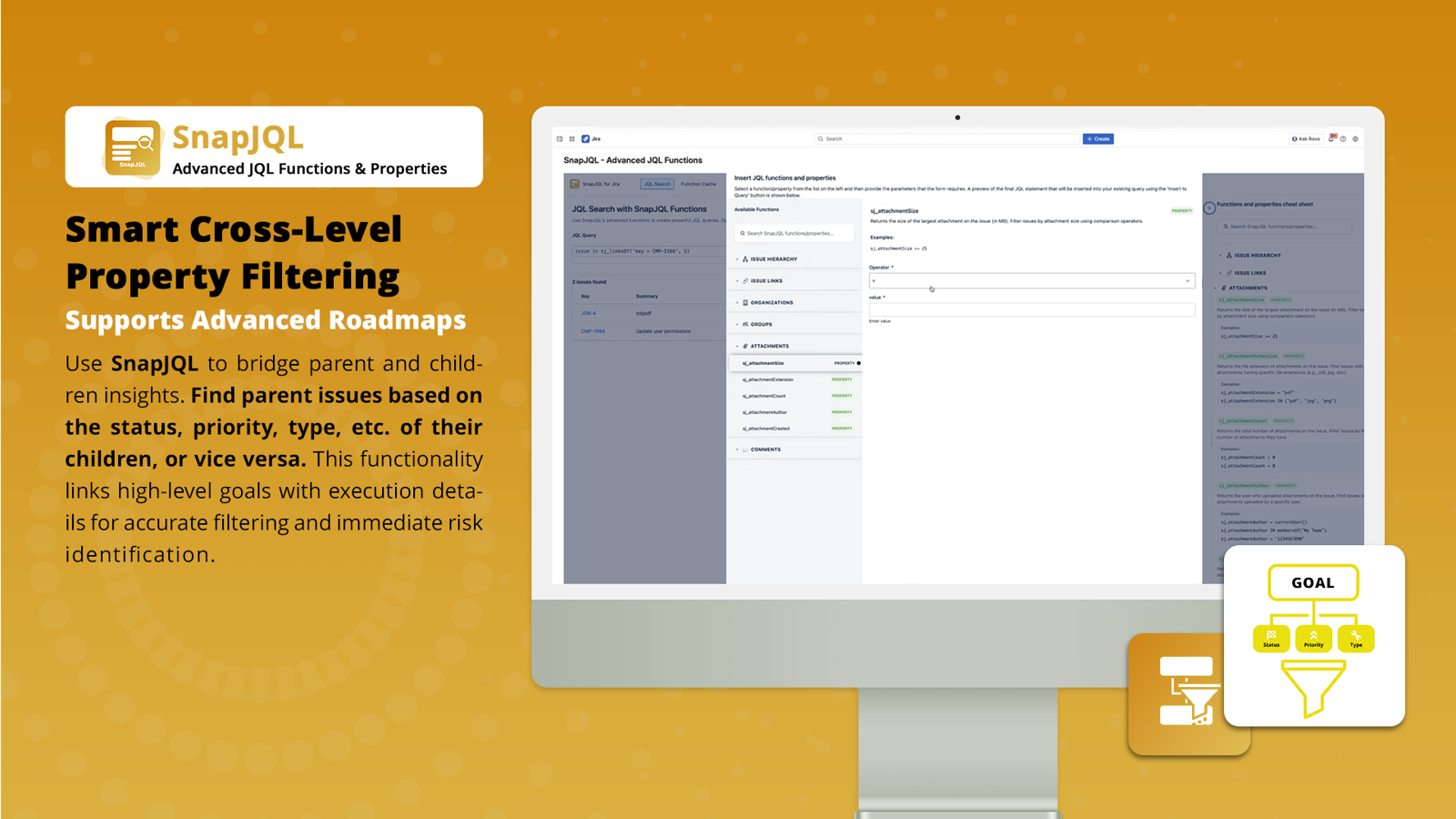 Smart Cross-Level Property Filtering