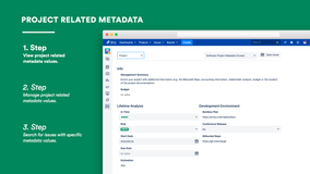 Project Member can view project related metadata values.