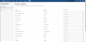 Project mapping