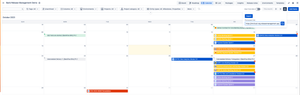 Outline releases on calendar view according to release dates. Turn on/off intermediate milestones and datetime custom properties. Rich set of filters. Export your release calendar into .ics or get it via permanent link.