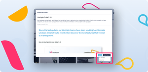 Enhance Your Information Dissemination: Put essential updates in the spotlight through mandatory news. Users easily confirm, now with the option to set instant or 1-day reminders for acknowledgment.