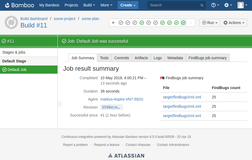 SpotBugs summary for job