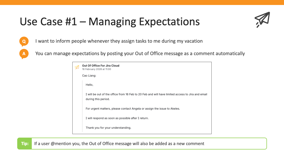 Managing Expectations