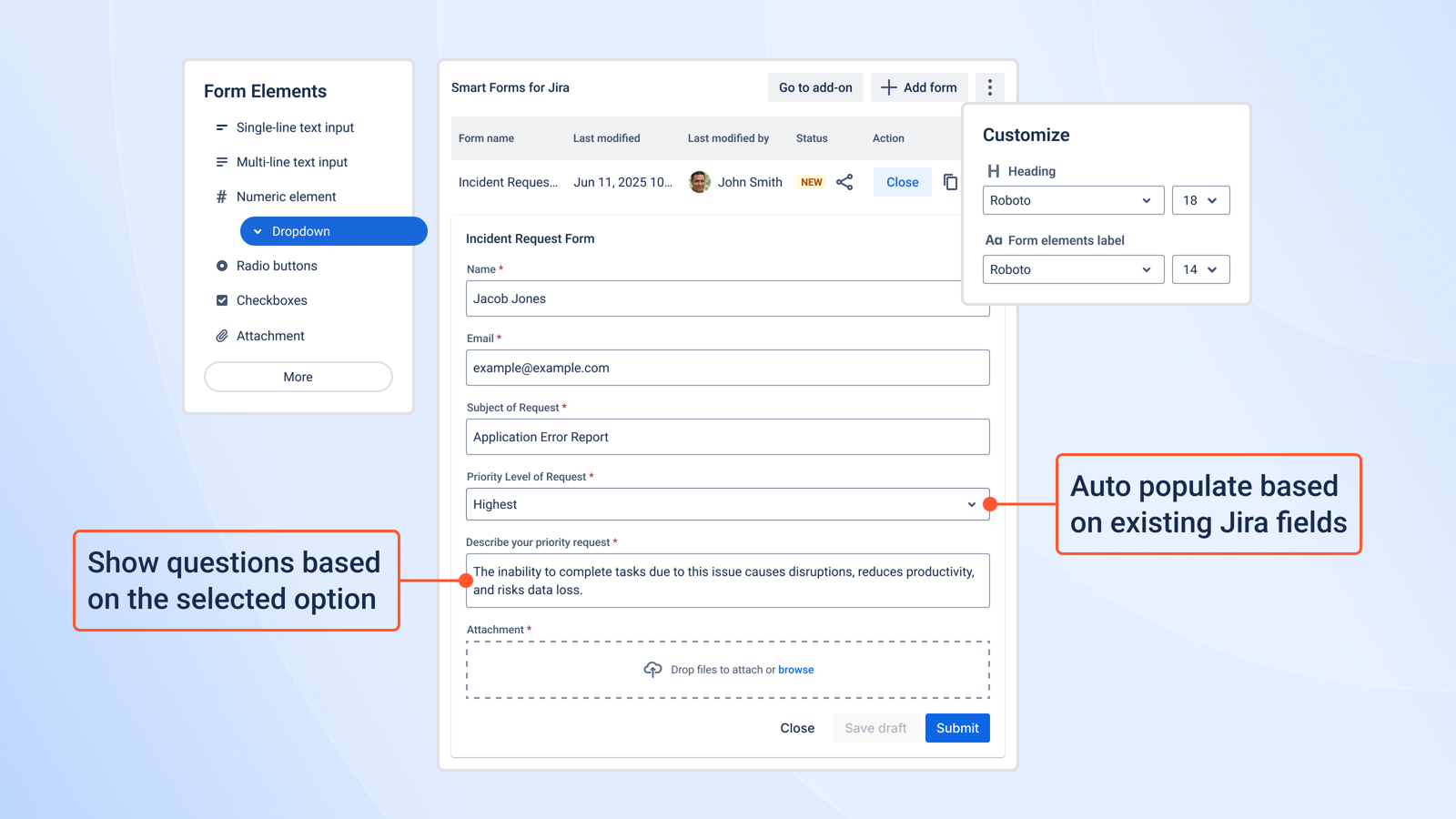 Create Jira Forms easily