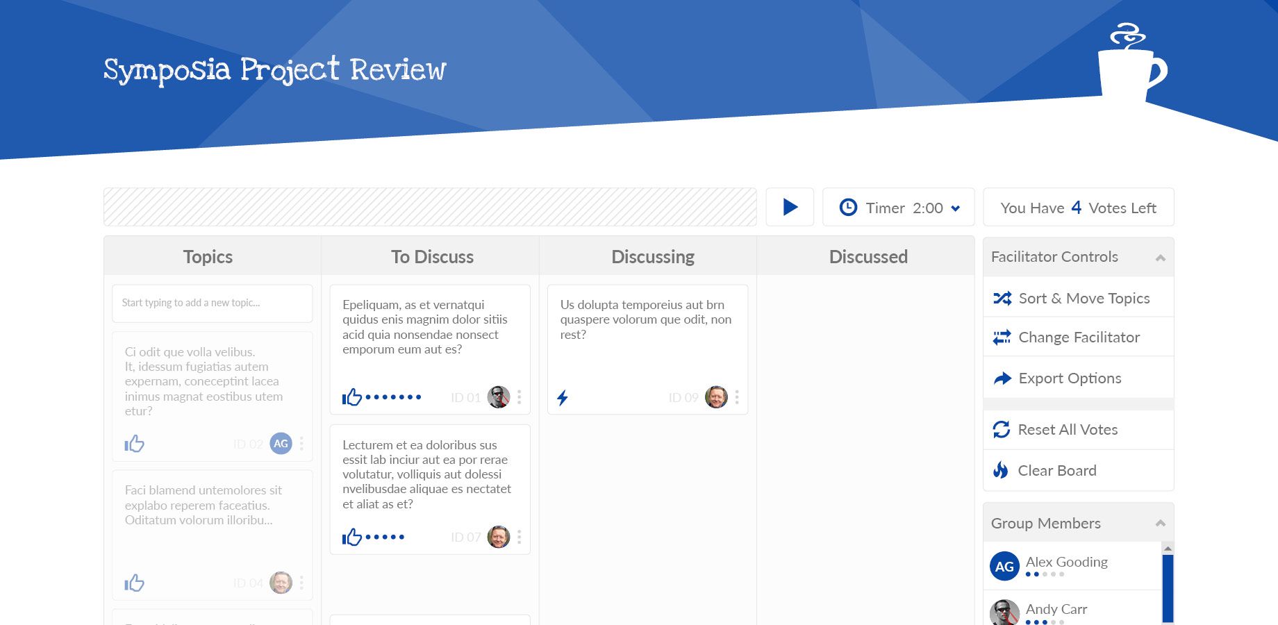 Real-time Conversations for dis-located teams
