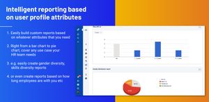 Intelligent reporting based on user profile attributes