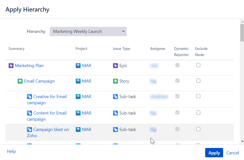 Create Repetitive issues from any screen