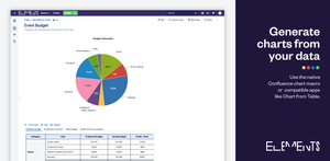 Use the native Confluence chart macro or  compatible apps like Chart from Table.