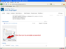 Annotation editor available for any attached image