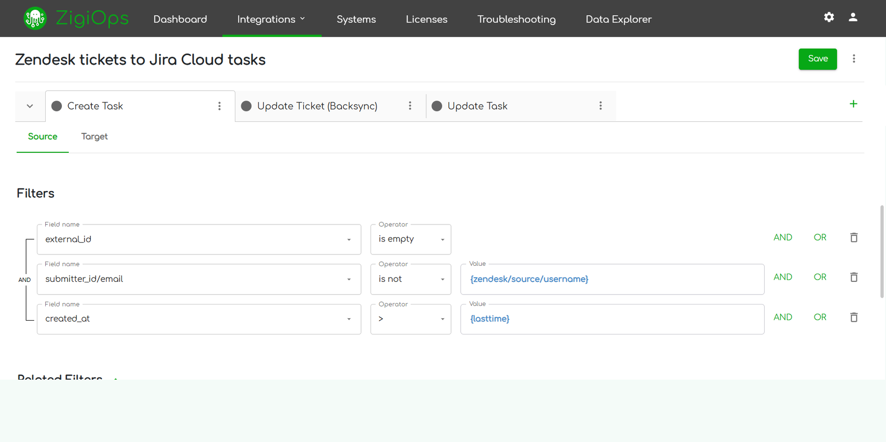 ZigiOps - Advanced Data Mappings