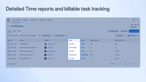 Easily track billable tasks