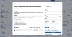 Simple time tracking from your Jira issue