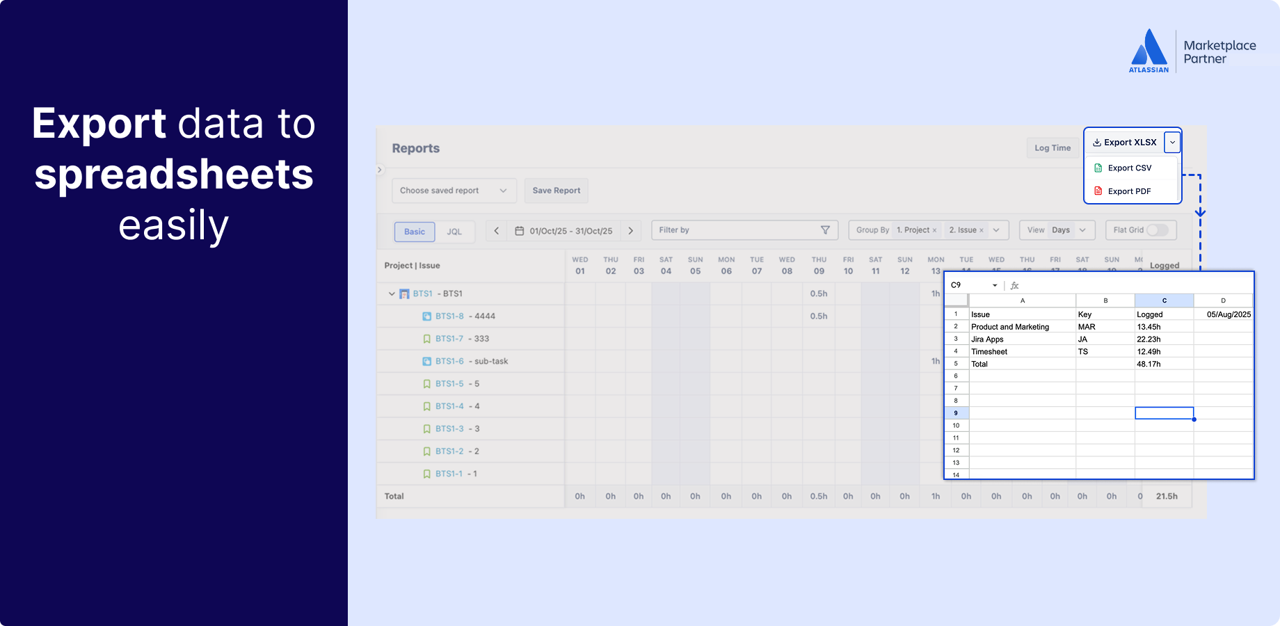 Export Reports Where Needed