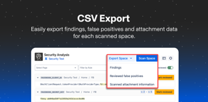 Export Scan Results to CSV
