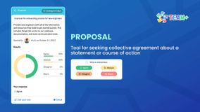 Proposal - Tool for seeking collective agreement about a statement or course of action